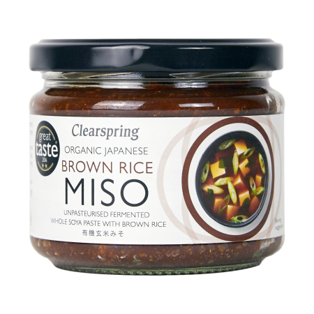 Genmai Miso unpasteurisiert (Glas), BIO, Clearspring, 300g